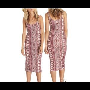 Billabong Share Joy Body-Con Midi Dress